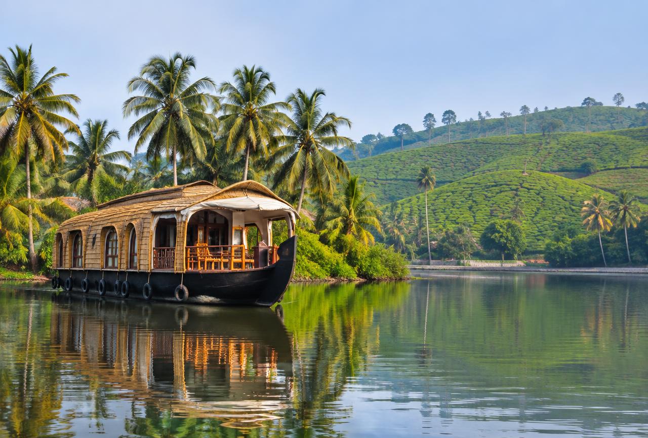 Kerala Backwaters — Kochi, Munnar, Thekkady, Alleppey
